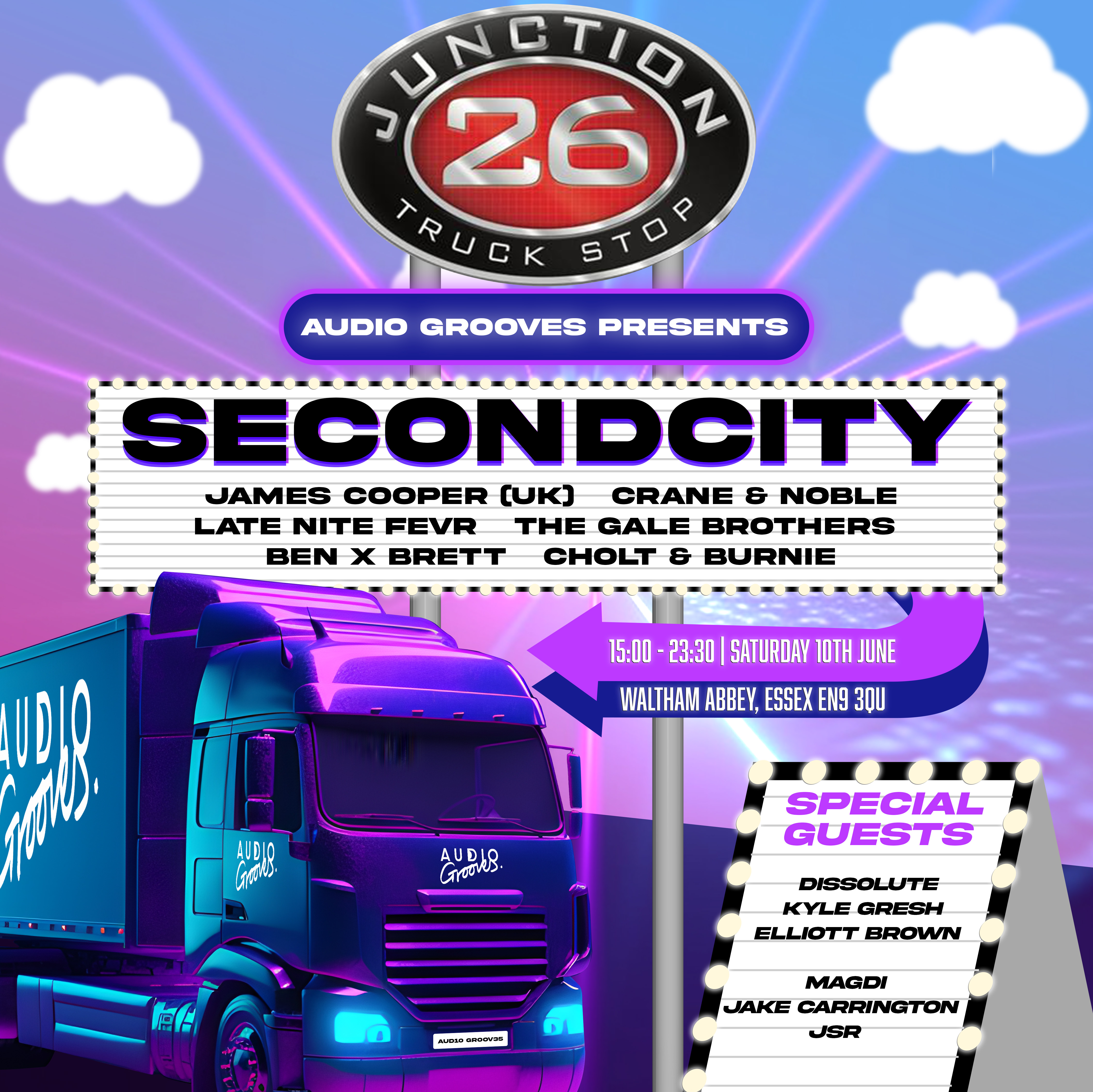 Junction 26 event promotional poster