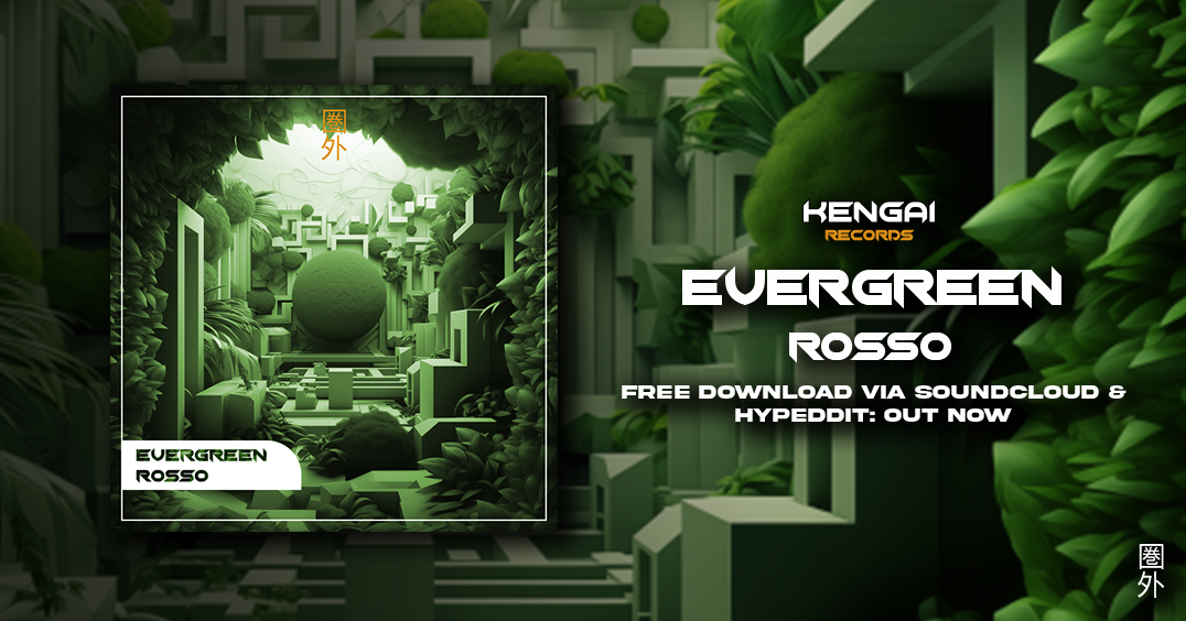 Evergreen Rosso release promotional graphic